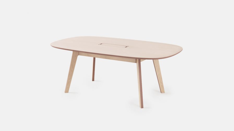 Table de réunion ovale design