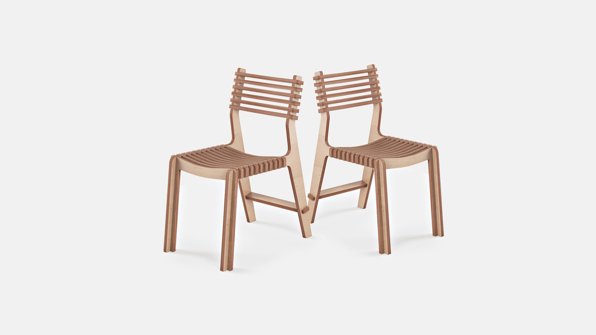 Chaises designs en bois