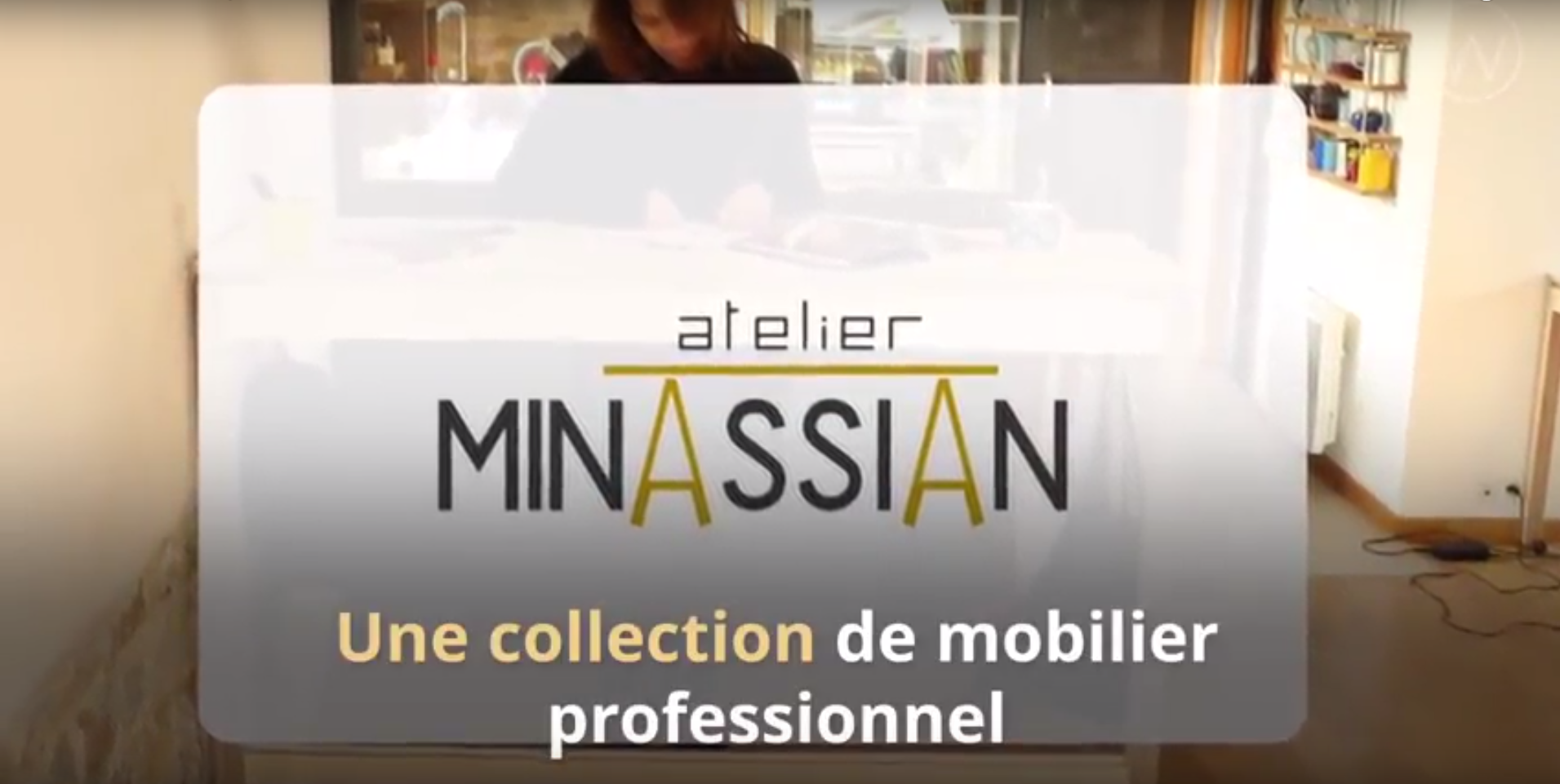 Meubles de bureau de l'Atelier Minassian