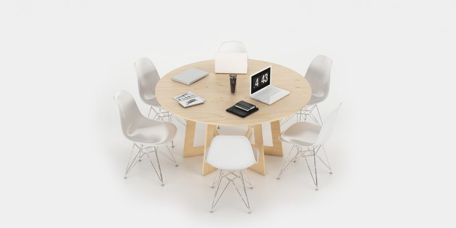 table ronde de réunion informelle