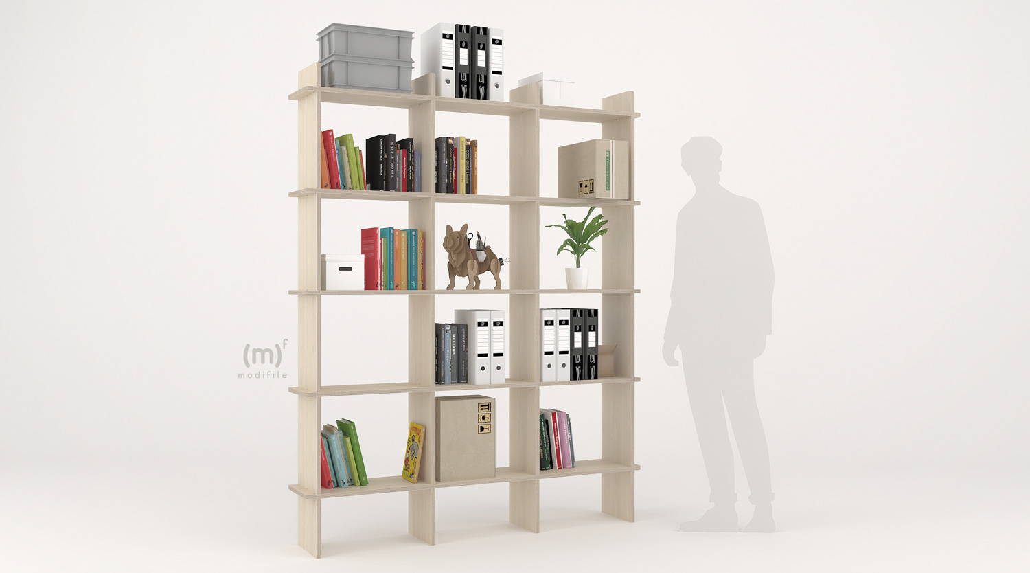 Bibliothèque petite étagère avec tiroirs 3 couches en bois massif  bibliothèque de bureau simple bibliothèque de bureau sans perforation  support de