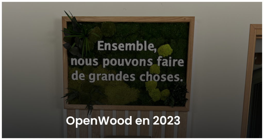 OpenWood le mobilier durable.